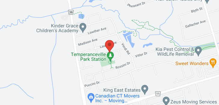 map of 78 PORTAGE AVE